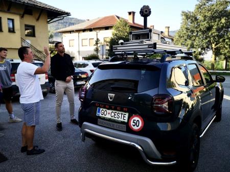 Vozilo za snemanje cest, 8.9.23 (Helena Jerman)